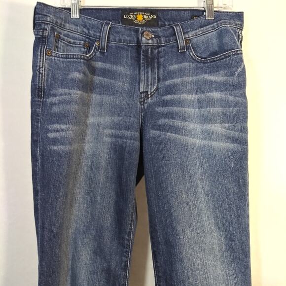 Lucky Brand | Leslie Sweet N Low Bootcut Jean Blue Wash Size 12 - Picture 3 of 12